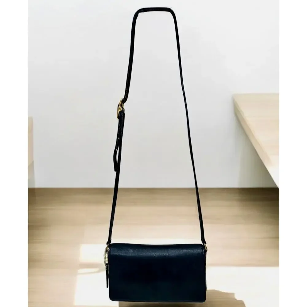 Vintage Coach 9599 Leather Legacy Demi Flap Bag